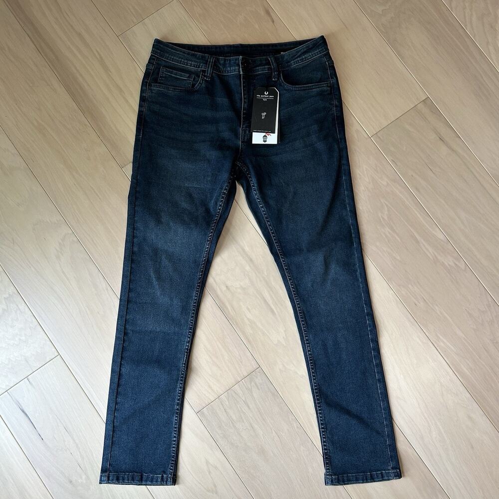 The Perfect Jean Skinny Fit OG Stretch Denim Miner Gray Pant Men’s 34x32